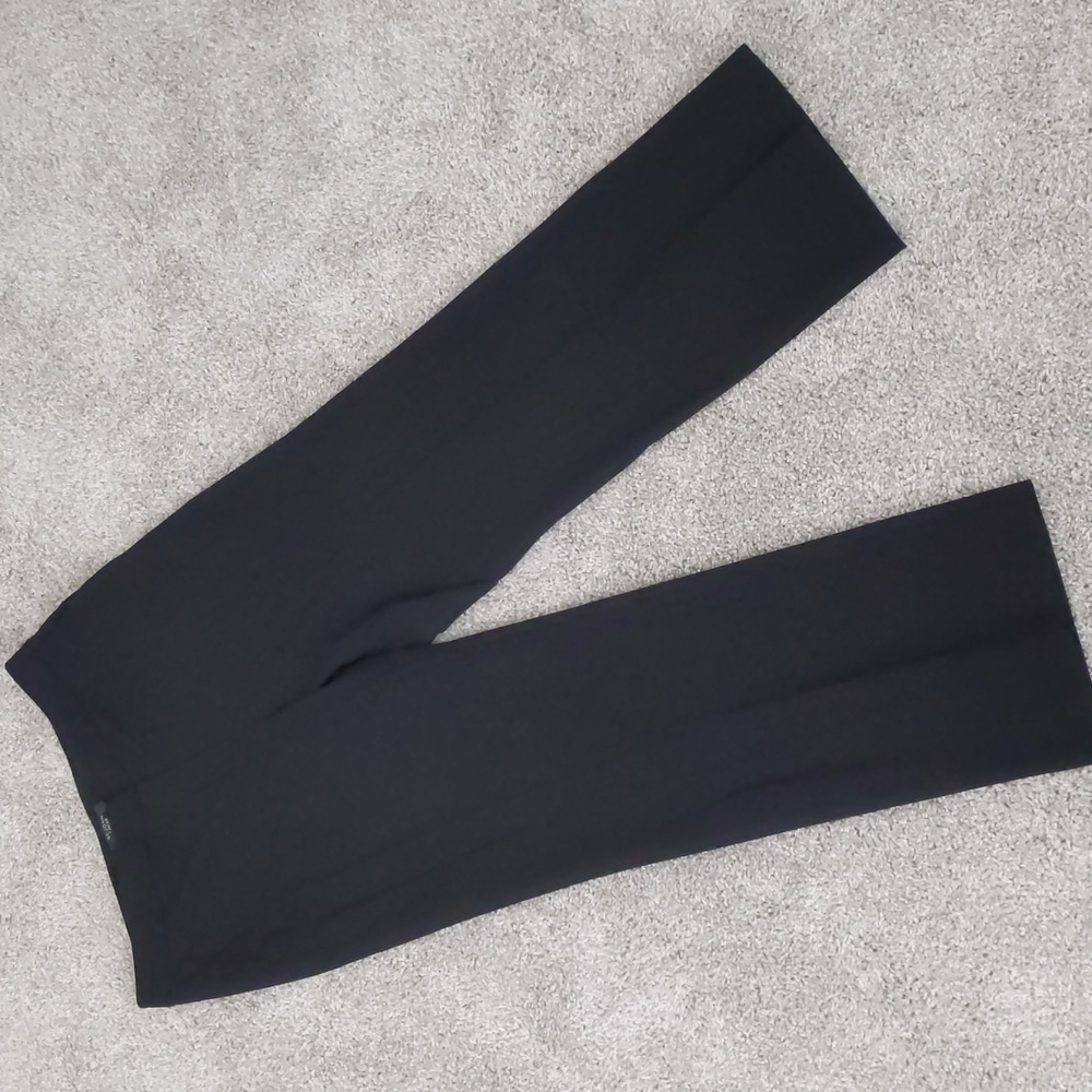 STUNNING St. John Caviar Black Dress Pants, Size 8